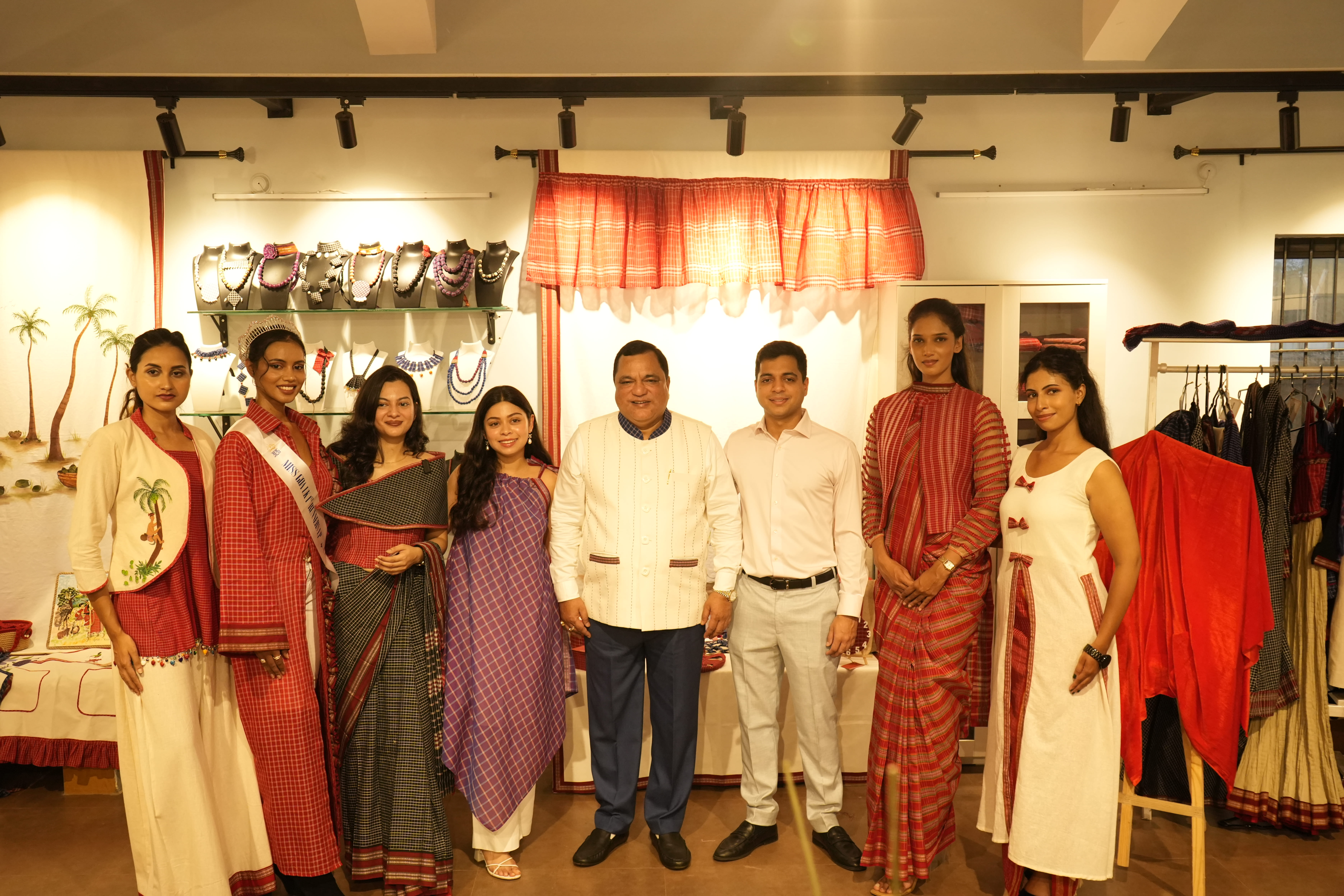 Handcrafted accessories displayed at Weaves of Goan Natives